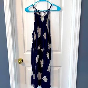 Old Navy Women’s Cinched Waist Floral Dress